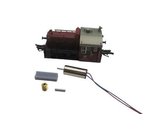 micromotor TA001G motor ombouwset voor Arnold Köf, Hobby & Loisirs créatifs, Trains miniatures | Échelles Autre, Envoi