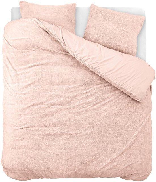 2dekans | EMSA dekbedovertrek EMSA Teddy Roze 240 x 200/220, Caravans en Kamperen, Slaapzakken, Ophalen of Verzenden