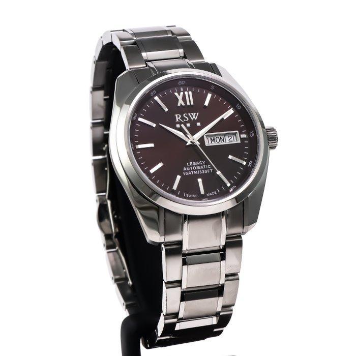 RSW - Legacy New Model - RSWA164-SS-4 - Zonder minimumprijs, Handtassen en Accessoires, Horloges | Heren