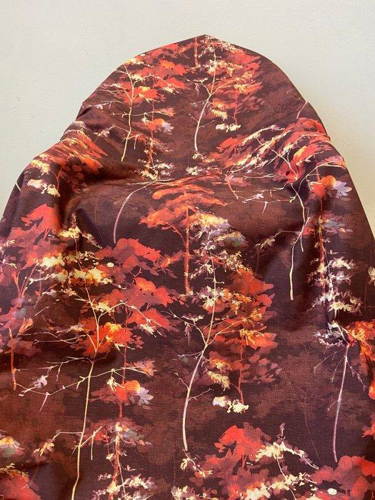 Acquerello notturno. Prachtig textiel in dubbele hoogte, Antiek en Kunst, Antiek | Tapijten, Tafelkleden en Textiel