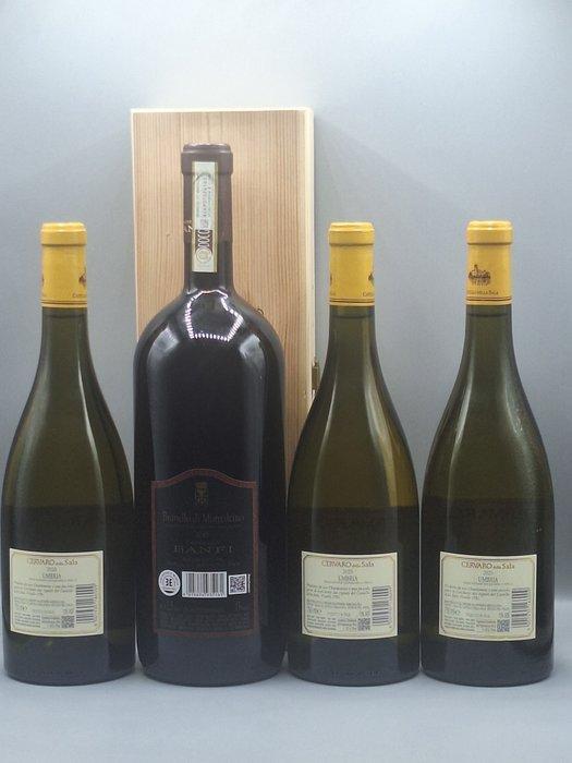 2018 Mag. Banfi Brunello di Montalcino & 2023 x3 Castello, Verzamelen, Wijnen
