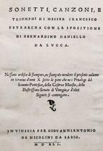 Petrarca - Sonetti, Canzoni, e Triomphi - 1541