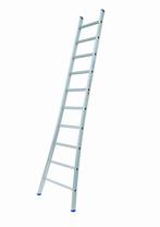 Solide 1-delige ladder 10 sporten met gebogen voet, Doe-het-zelf en Bouw, Ophalen of Verzenden, Nieuw, Ladder, 2 tot 4 meter