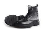 Nelson Veterboots in maat 35 Zwart | 5% extra korting, Kleding | Dames, Schoenen, Verzenden, Zwart, Overige typen, Zo goed als nieuw