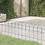 vidaXL Borderafscheiding 25x0,4 m gepoedercoat ijzer, Tuin en Terras, Verzenden, Nieuw