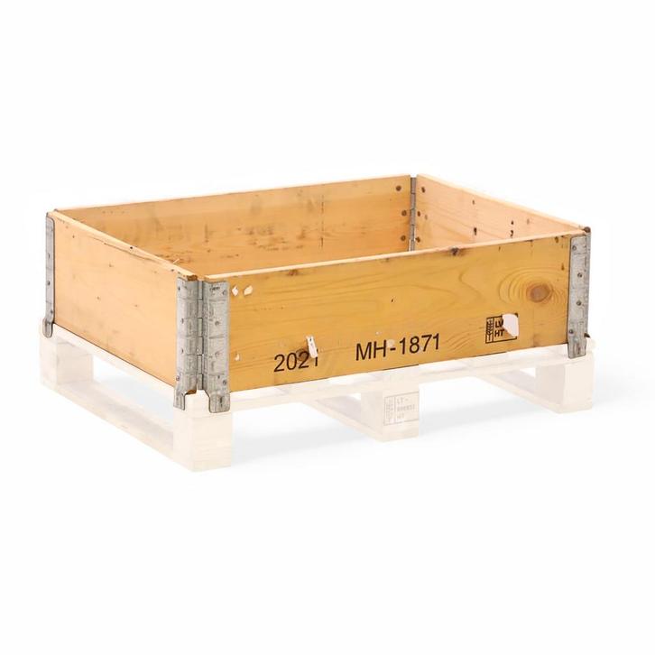 Gebruikte Opzetrand scharnierende constructie stapelbaar 4x, Zakelijke goederen, Machines en Bouw | Heftrucks en Intern transport