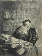 Salomon Koninck (1609-1656 - De pennensnijder, Antiek en Kunst