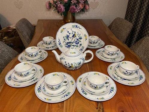 Villeroy & Boch - Theeservies - Porselein - Phoenix Blau, Antiek en Kunst, Antiek | Meubels | Tafels