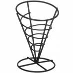 Frietzakhouder | Staal | Zwart | Per Stuk | Ø115x172(h)mm, Verzenden, Nieuw in verpakking