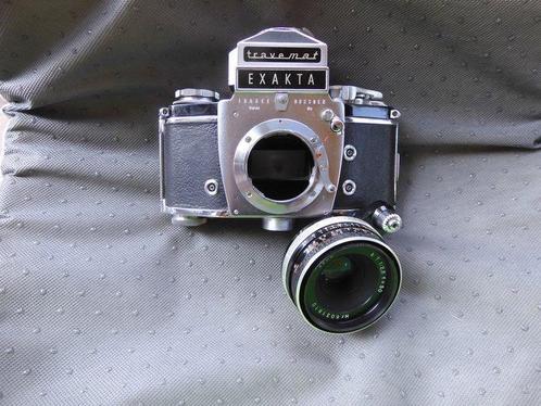 Exakta Vrex IIa + Travemat + Zeiss Jena 2.8/50mm Viewfinder, Audio, Tv en Foto, Fotocamera's Analoog