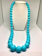 Turquoise - Zilver - Halsketting - Ketting in turquoise