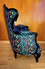 2lifeLuxury - Fauteuil - LUIS XV - Hout, Synthetisch leder, Antiquités & Art