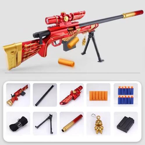 Soft Shell Bullet Sniper - M24 Model Speelgoed Pistool, Kinderen en Baby's, Speelgoed | Overig, Nieuw, Verzenden