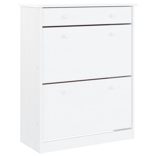 Witte Schoenenkast 77x35 cm | OP=OP | -35% Korting, Huis en Inrichting, Kasten | Schoenenkasten, Nieuw, Verzenden