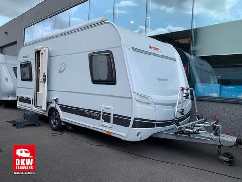 DETHLEFFS Nomad 470 FR Tweedehands caravan, Caravans en Kamperen, Caravans, 1000 - 1250 kg, Fietsenrek, Gascomfoor, Hordeur, Kachel