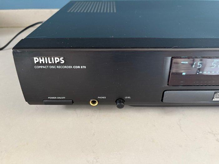 Philips - CDR-870 Cd-recorder, Audio, Tv en Foto, Radio's