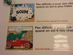 Kuifje - 2 Promotieposters voor Honda - 1980, Boeken, Stripverhalen, Nieuw