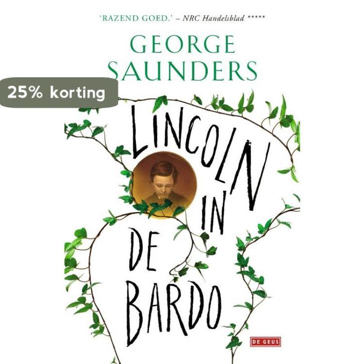 Lincoln in de bardo 9789044540925 George Saunders, Boeken, Romans, Zo goed als nieuw, Verzenden