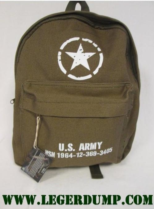 Kinderrugzak Army groen (tassen, Rugtassen, Overig), Handtassen en Accessoires, Tassen | Rugtassen, Nieuw, Verzenden