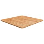 vidaXL Tafelblad vierkant 60x60x1,5 cm massief eiken, Huis en Inrichting, Verzenden, Nieuw