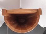 Handmade Wandelstok - Eikenhout - lamellen paraplu bak