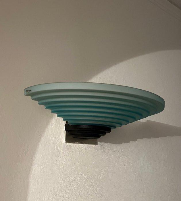 Mazzega - Wandlamp (2) - Glas, Metaal - Vintage wandlamp, Antiquités & Art, Antiquités | Meubles | Chaises & Canapés