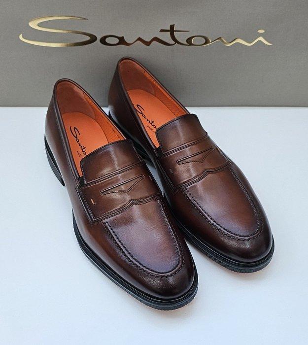 Santoni - Mocassins - Maat: EU 44.5 - Nieuw in doos, Vêtements | Hommes, Chaussures