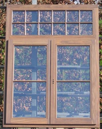 afrormosia houten raam , chassis , venster 120 x 160