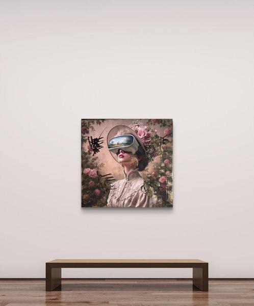 Nicole Lubbers - Her Vision Was Loud XL, Antiek en Kunst, Kunst | Schilderijen | Modern
