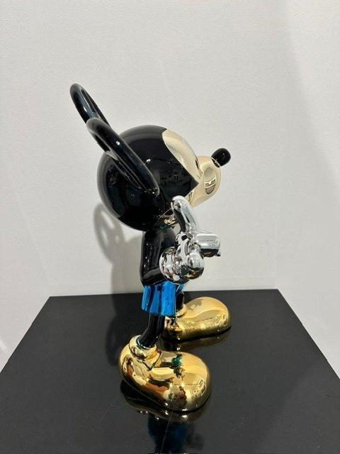 Van Apple - World Peace - Mickey Blue, Antiek en Kunst, Kunst | Schilderijen | Modern