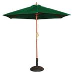 Parasol rond groen 2,5 meter | 2,37(h) x 2,5(Ø)m Bolero, Verzenden, Nieuw in verpakking