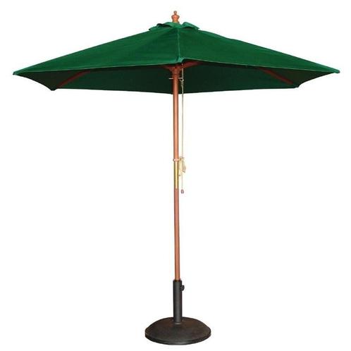 Parasol rond groen 2,5 meter | 2,37(h) x 2,5(Ø)m Bolero, Zakelijke goederen, Horeca | Keukenapparatuur, Nieuw in verpakking, Verzenden