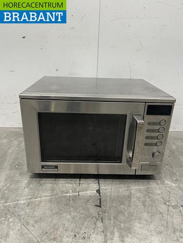 Micro-ondes Sharp en acier inoxydable 2100 watts 230V Horeca beschikbaar voor biedingen