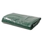 vidaXL Dekzeil 650 g/m² 1,5x6 m groen, Verzenden, Nieuw