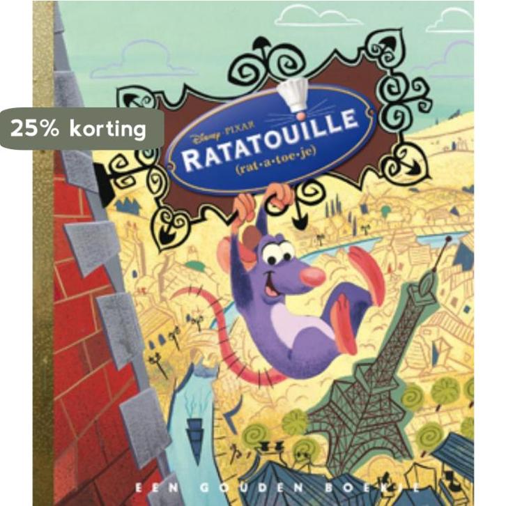 Ratatouille / Gouden Boekjes 9789047602101 Walt Disney, Boeken, Kinderboeken | Kleuters, Gelezen, Verzenden