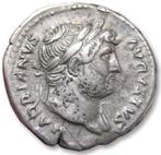 Romeinse Rijk. Hadrianus (117-138 n.Chr.). Zilver Denarius,