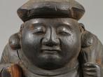 Daikokuten - sculptuur Hout - Japan - Edo Periode