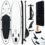 vidaXL Stand-up paddleboard opblaasbaar zwart en wit, Watersport en Boten, Suppen, Nieuw, Verzenden