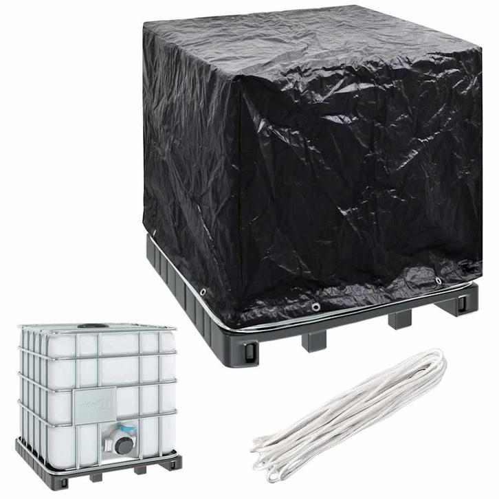 vidaXL IBC-hoes met 8 oogjes 116x100x120 cm, Tuin en Terras, Tuinmeubel-accessoires, Nieuw, Verzenden