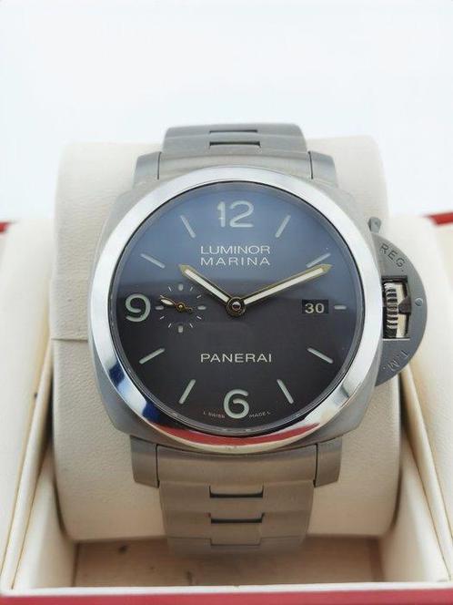 Panerai - Luminor Marina 1950 3 Days - PAM00352 - Homme -, Handtassen en Accessoires, Horloges | Heren