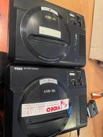 Sega - Mega Drive - with rental case (x2) - Spelcomputer, Games en Spelcomputers, Nieuw