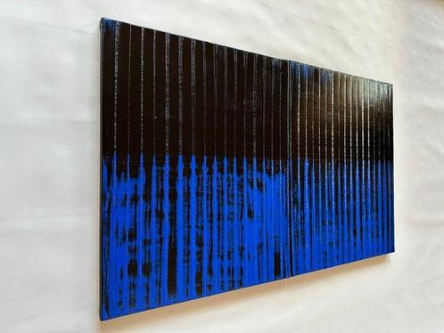 Aykaz Arzumanyan - XL -Bleu - Hommage à Pierre Soulages - No, Antiek en Kunst, Kunst | Schilderijen | Modern