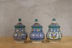 Fez - Schaal (4) - Aardewerk - en dekselpotten Marokko, Antiek en Kunst, Curiosa en Brocante