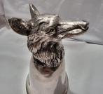 M.P italie - Wijnglas - wolf - zilveren metaal, Tin