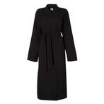 Kimono badjas Waffle | Seahorse, Huis en Inrichting, Verzenden, Nieuw, Zwart