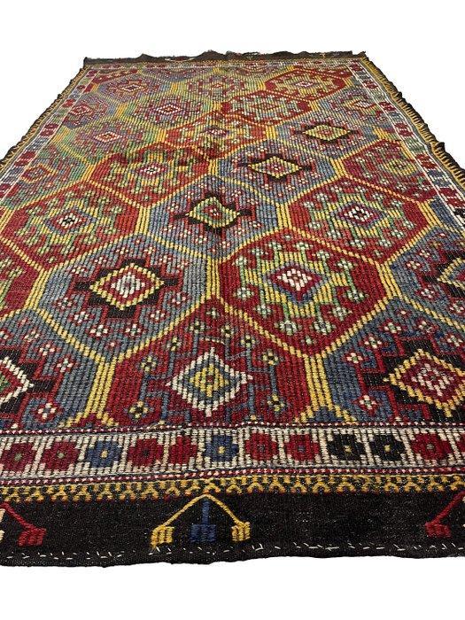 Turkse etnische - Kelim - 172 cm - 303 cm, Huis en Inrichting, Stoffering | Tapijten en Vloerkleden