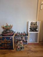 lemax carrousel , tuin en huizen - Kerstdecoratie Lemax (4)
