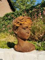 Beeldje - Lady bust - Gietijzer, Antiek en Kunst