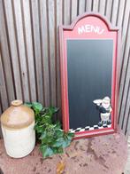 Wanddecoratie - Europa - krijtboord MENU 80 cm