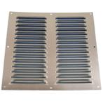 Aluminium schoepenrooster opbouw 300 x 300mm - ALU (1-3030A), Doe-het-zelf en Bouw, Verzenden, Nieuw